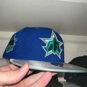 Hat Club Seattle Mariners X Seattle Sounders Hat - 7 1/8
